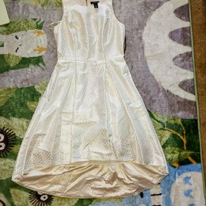 EUC White House Black Market Hi-Low Dress